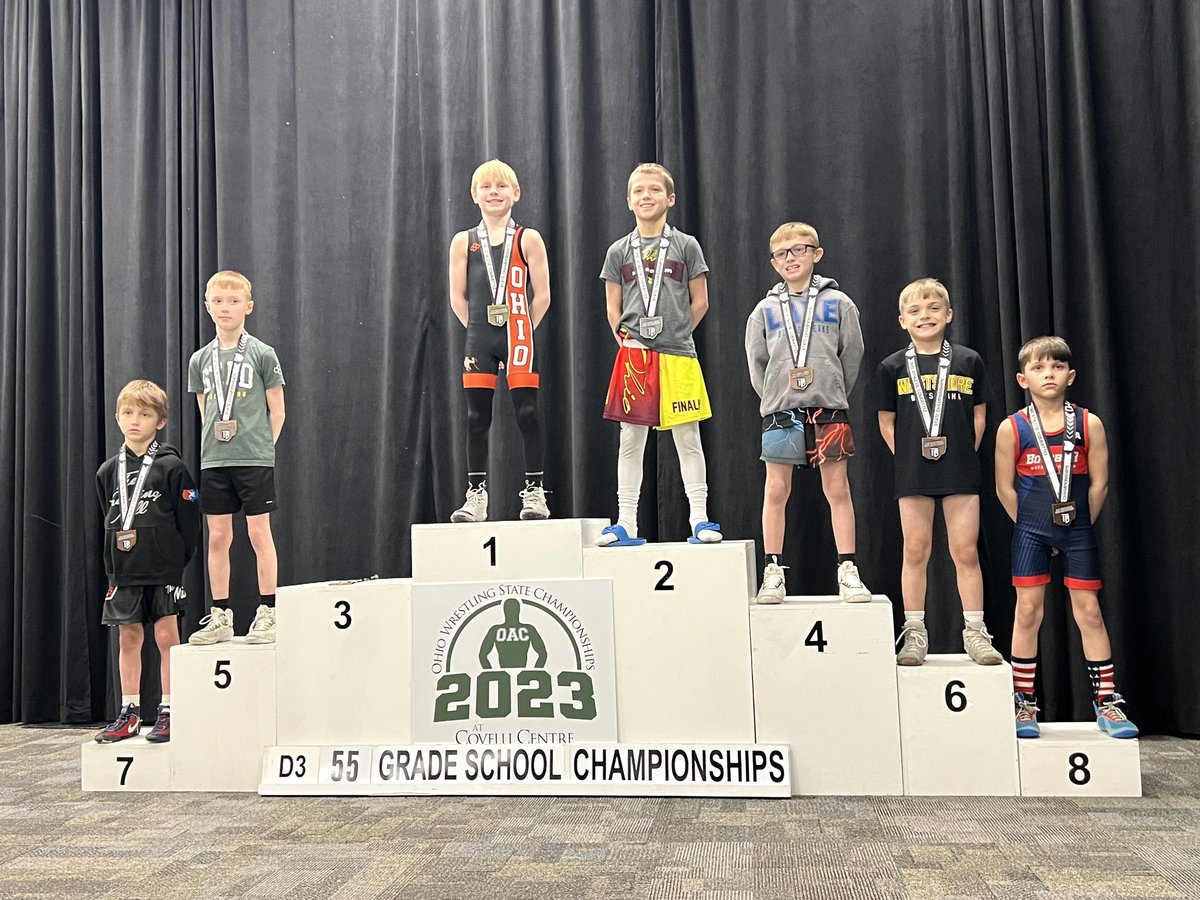 Congrats to future #Patriots🗽Bowen Gardner for finishing 2nd at the OAC State Championship!