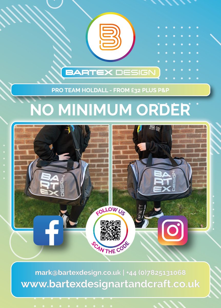 DesignBartex's tweet photo. More bags added to our list of products. All can be personalised. Lots of colour options.

Email: mark@bartexdesign.co.uk | Tel: 07825131068 | Web: https://t.co/gmA3cl3A5z

#teambartex https://t.co/V5qOiDz26x