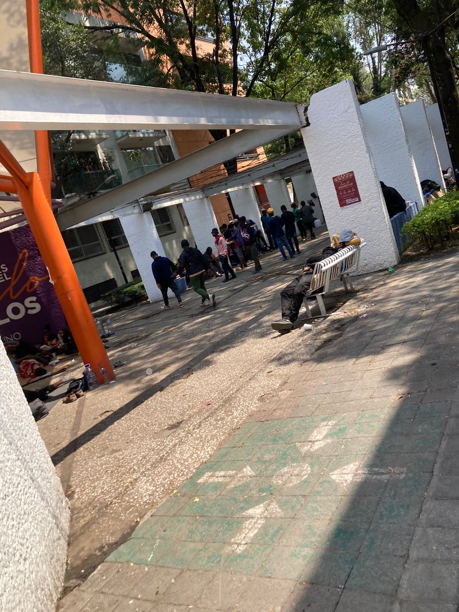 BelladeBerln1's tweet photo. #domingo 26/3/23  nuevamente fui al super y hay más gente acampando en la plaza, aquí nadie se quiere hacer responsable de quien esta dejando entra al territorio mexicano.  Pero a nosotros los vecinos de la @LaColoniaJuarez  nos afecta .
@Claudiashein aste  cargo tu y tu campaña https://t.co/2m5homuB0z
