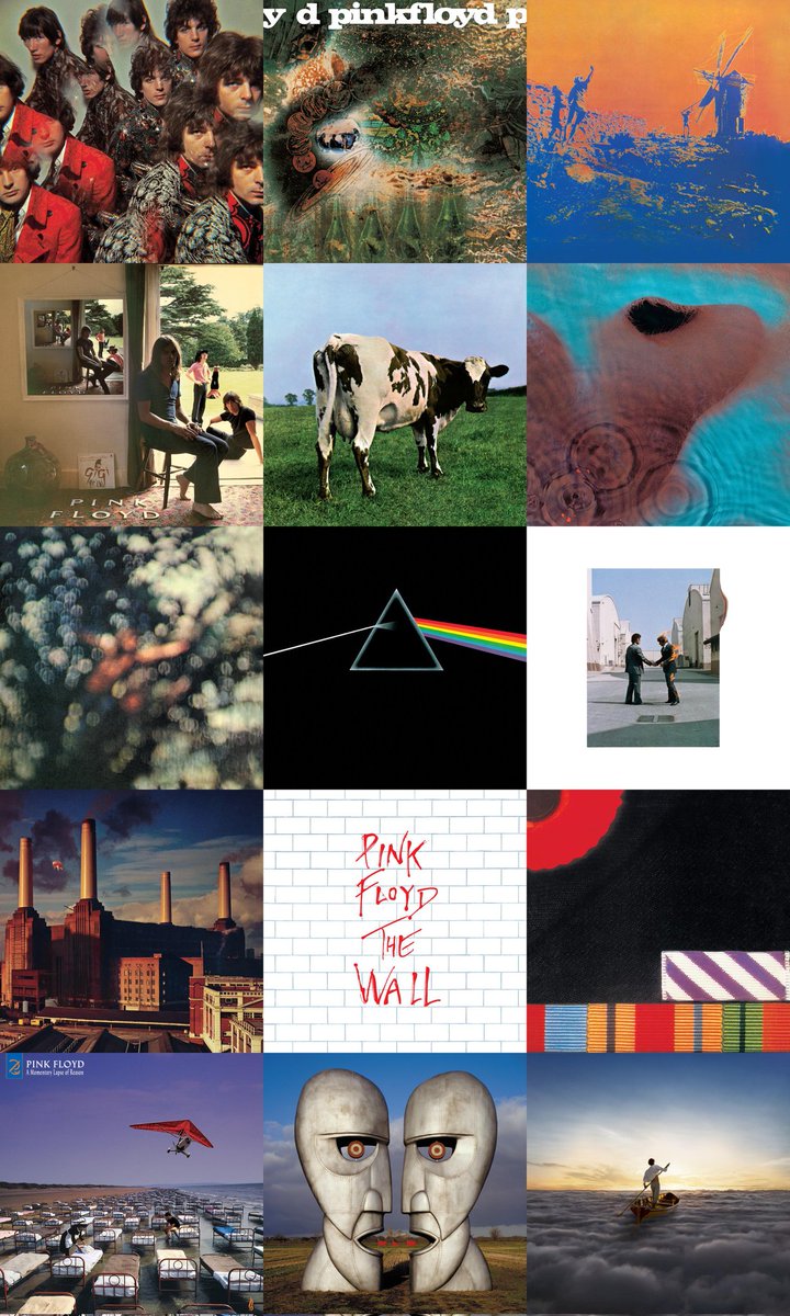 Here are some of Pink Floyd's best albums. Pick your top 5 out of the group. Doesn't have to be in any order.
If there's one of your favorite albums not on the list , just add it in your comment. 
#PinkFloyd  #musicPoll #favealbums  #picktopfive
