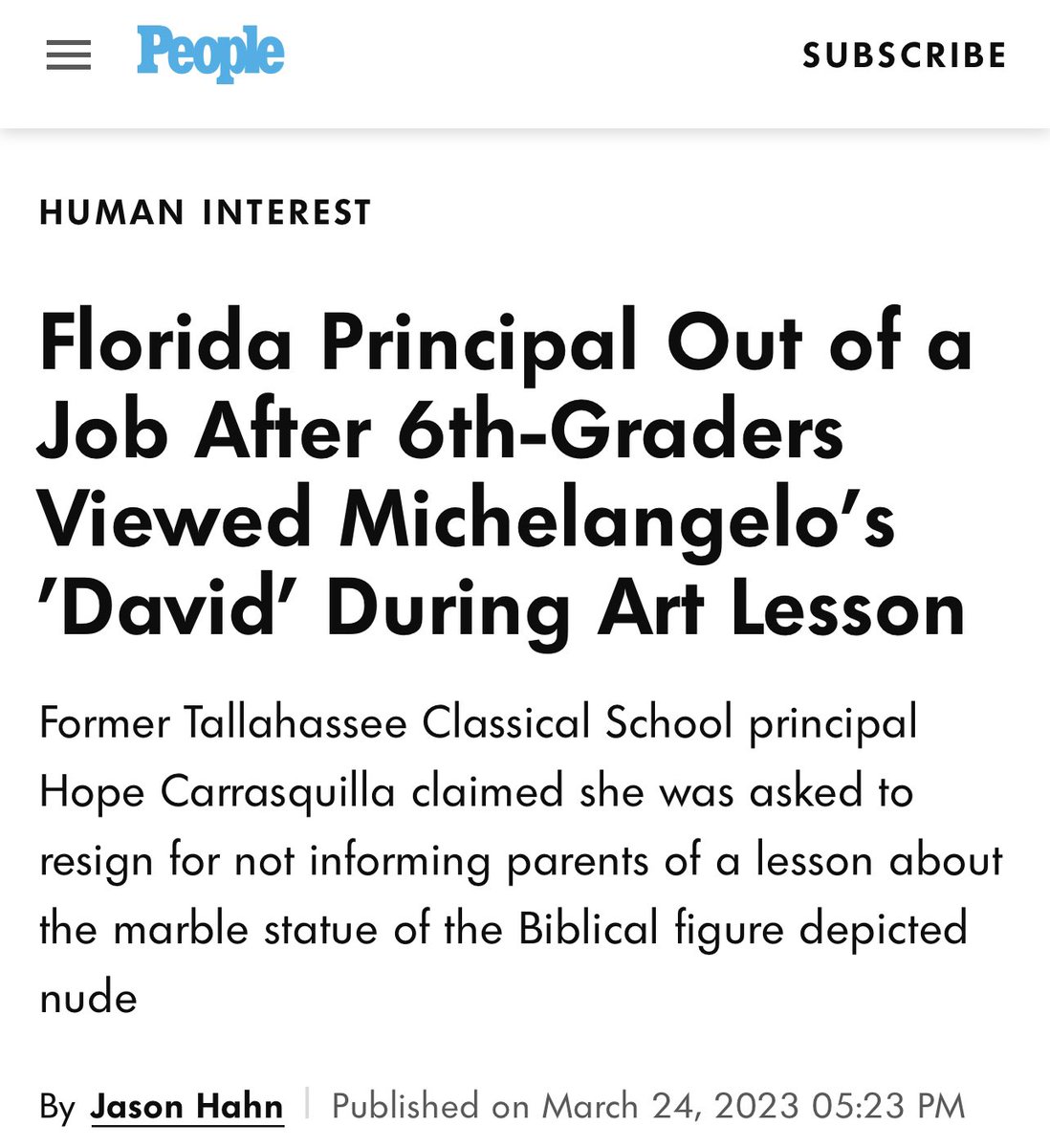 bjoewolf's tweet photo. When DeSantis launched his war on academic freedom, we warned that sweeping book bans and right wing censorship were coming. His disciples called us hyperbolic, hurled homophobic smear at us, and swore we “didn’t even read the bills!”

Yet here we are. https://t.co/X1yFinufs9