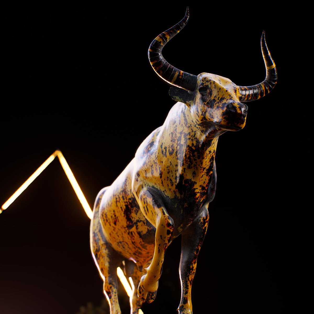 Are you Bullish for 2023? 🐂

#Bullish #NFT #Crypto #bullrun #MusicNFTs #3D #art
