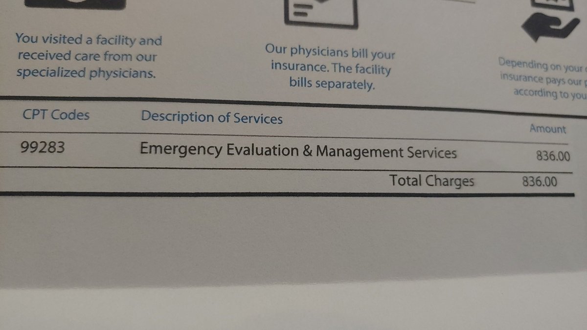 Another example of the US healthcare issue.

I used a room for 15 minutes and they told me they couldn't help me and sent me home. Now they won't stop harassing me, even tho there's extensive notes/paperwork saying to bill the car insurance claim.

More mail regarding Dec.