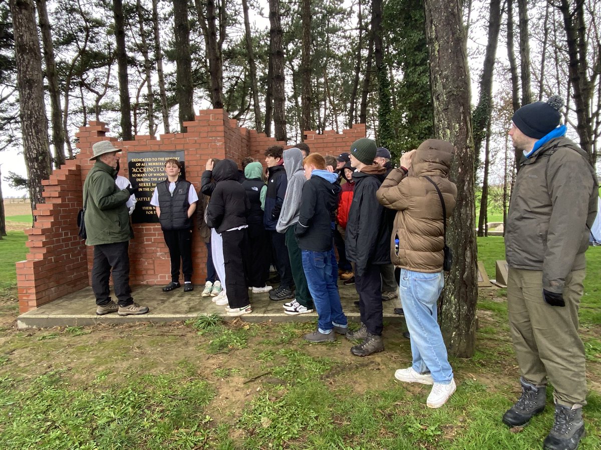 boothamemc's tweet photo. Front line for the Accrington Pals on 1st July 1916. @BoothamSchool https://t.co/AoXpXPRbFJ