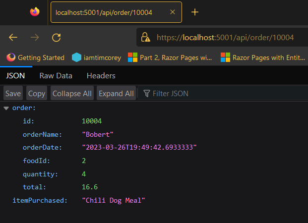 BrandenHammann's tweet photo. I really like that @firefox gives you a pretty JSON response for testing APIs. https://t.co/quFWr31wXo