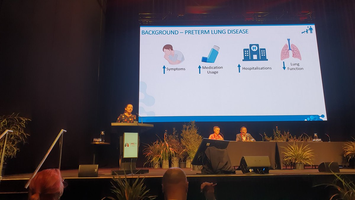 ReanneHo's tweet photo. @denby_evans once again giving a fantastic talk on how preterm birth effects epithelial airway cells in the Ann Woolcock New Investigator session #TSANZSRS2023 https://t.co/tjBBskcSWk