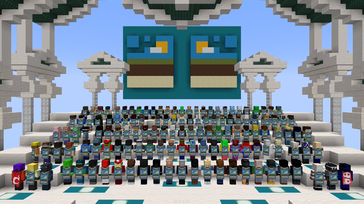 REALMS CONVENTION 2023! We had 132 Realms mapmakers, plus two Mojangstas! Just barely beat last year's record. Thanks everyone for coming!