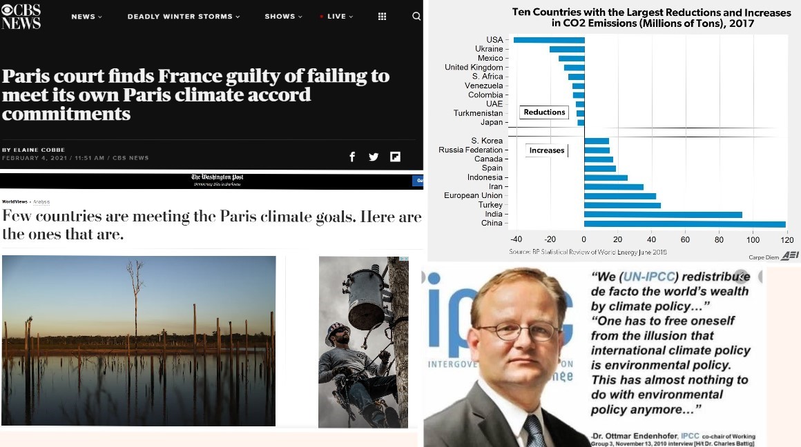 KevinBaker412's tweet image. The Paris Climate agreement is nothing more than a wealth redistribution scheme.

It is a non-binding agreement in which the US pays hundreds of millions to other countries even if they do NOT make changes.

It also protects China, the worst CO2 emitter.

#ClimateChangeCult