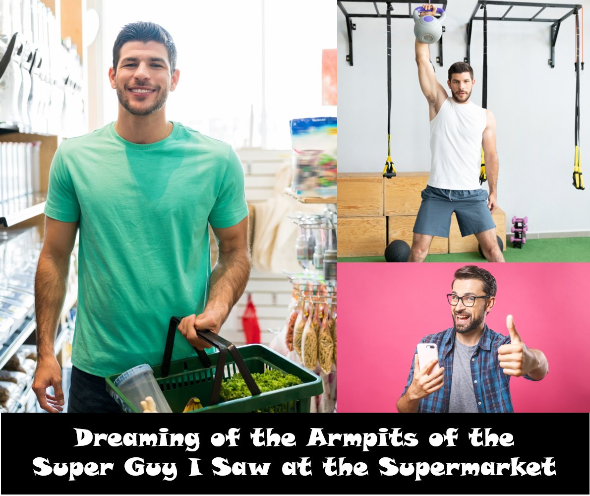 Click on the link to read the latest entry to my blog, CONFESSIONS OF AN ARMPIT LOVER: confessionofanarmpitlover.blogspot.com/2023/03/page-3… . --- It features a true story about a super hottie I followed around the grocery store this past Saturday! 😍 #gayarmpitlover #armpits #gay #pits #axilla #ArmpitBlog