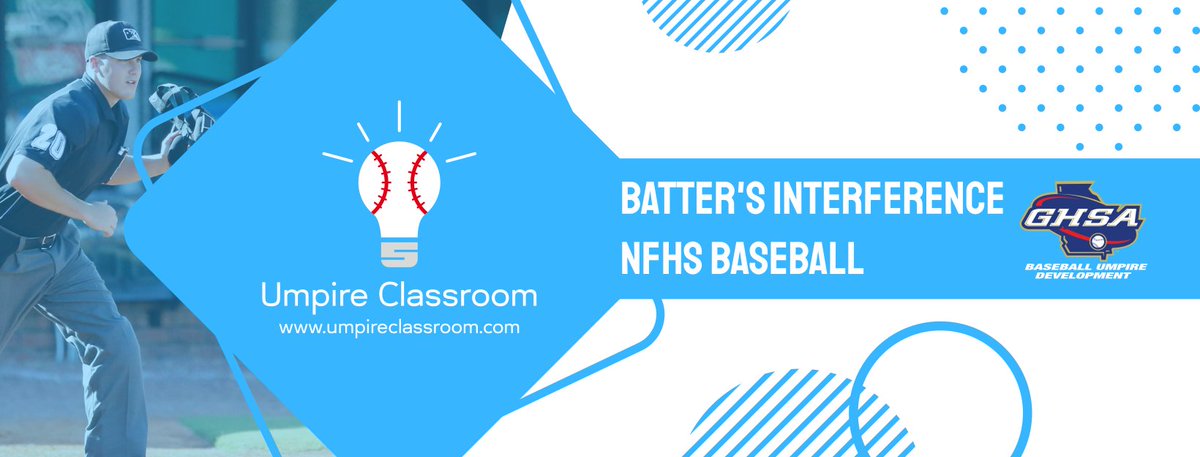 umpireclassroom's tweet photo. New Quiz! Batter's Interference - https://t.co/7yRyMIDTCA https://t.co/JyrSdhTQ9Y