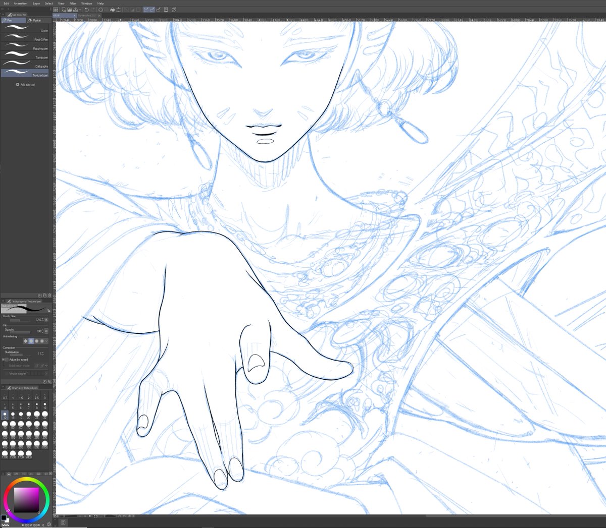 GM friend! 
When in doubt, draw.