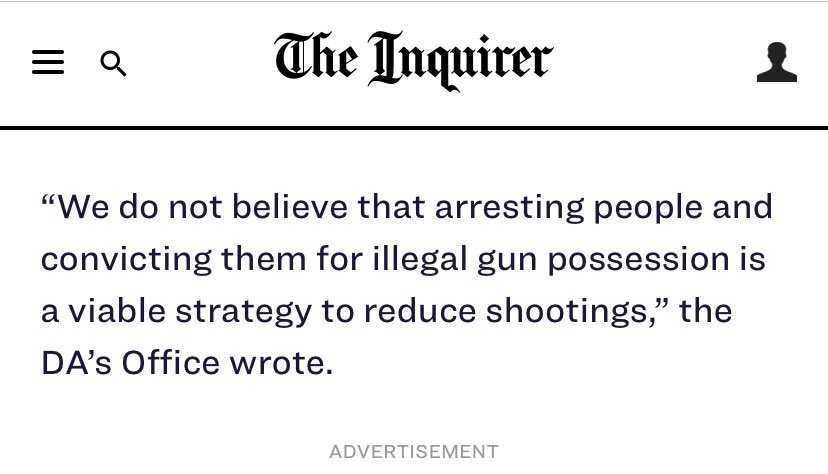 JeremiahDJohns's tweet photo. Just to make sure I understand - the progressive position on guns is that we need much stricter gun laws and then we need to not enforce those gun laws? https://t.co/qpJxhJSw5X
