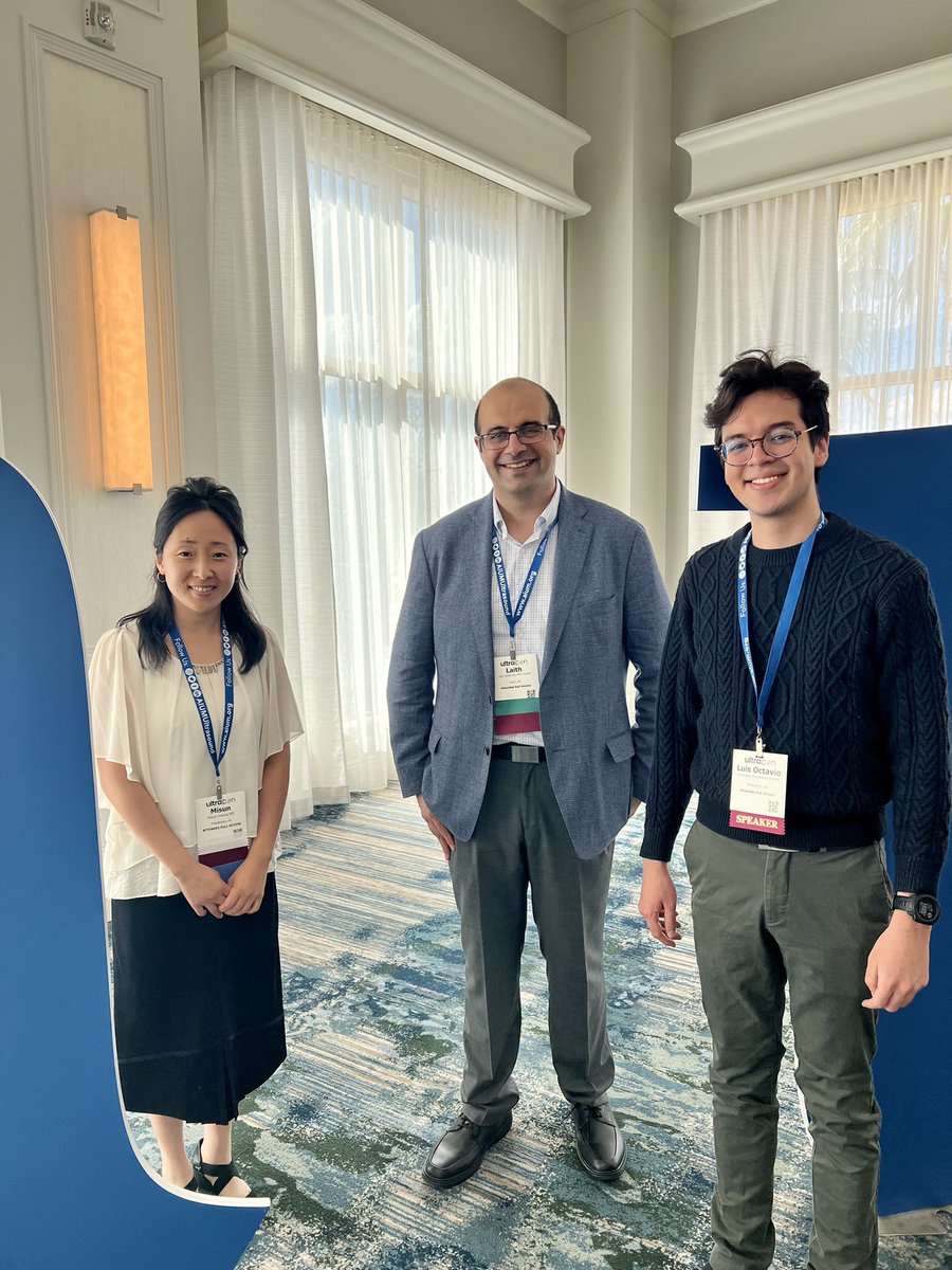 LsultanMD's tweet photo. Proud to be presenting in @AIUMultrasound #aium23 #ultracon23 on behalf of my colleagues at @CHOPRadiology with Dr. Misun Hwang and Dr. Luis @luisoctaviotg https://t.co/nDHhvEhO1R