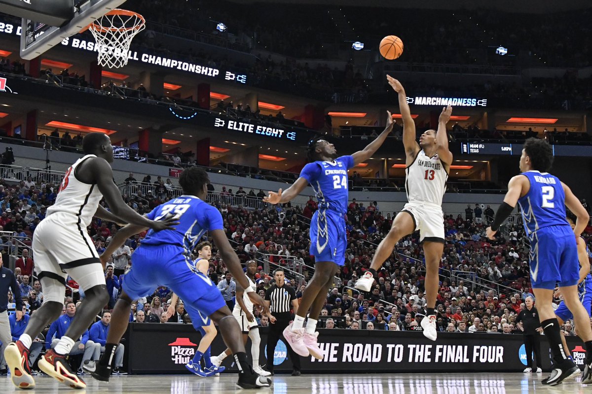 BREAKING: 𝐓𝐇𝐄 𝐀𝐙𝐓𝐄𝐂𝐒 𝐀𝐑𝐄 𝐇𝐄𝐀𝐃𝐈𝐍𝐆 𝐓𝐎 𝐓𝐇𝐄 𝐅𝐈𝐍𝐀𝐋 𝐅𝐎𝐔𝐑!!!

FINAL | (5) #SDSU 57, (6) #Creighton 56

Two days after claiming the biggest win in MW hoops history, SDSU reestablishes the standard for “biggest win in MW hoops history.”

#BOOM💥