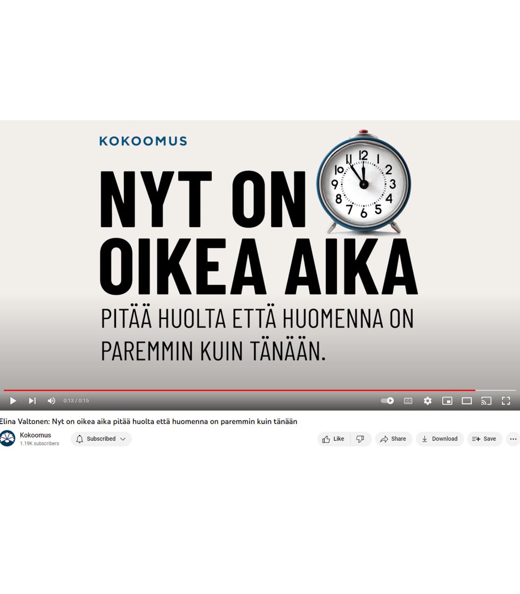 HaaJanina's tweet photo. Tarjolla näissä vaaleissa: toivoa ja epätoivoa.

Vieläpä liki tismalleen samoilla sanoilla, kappas! 

Vasemmalla aiemmin julkaistu #kokoomus-video Tubessa, oikealla tuore #sdp-veivaus.

Kummanlaista poliittista keskustelua haluat edistää?

Valitse viisaasti vaaliuurnilla. https://t.co/tuqSDyGlNO