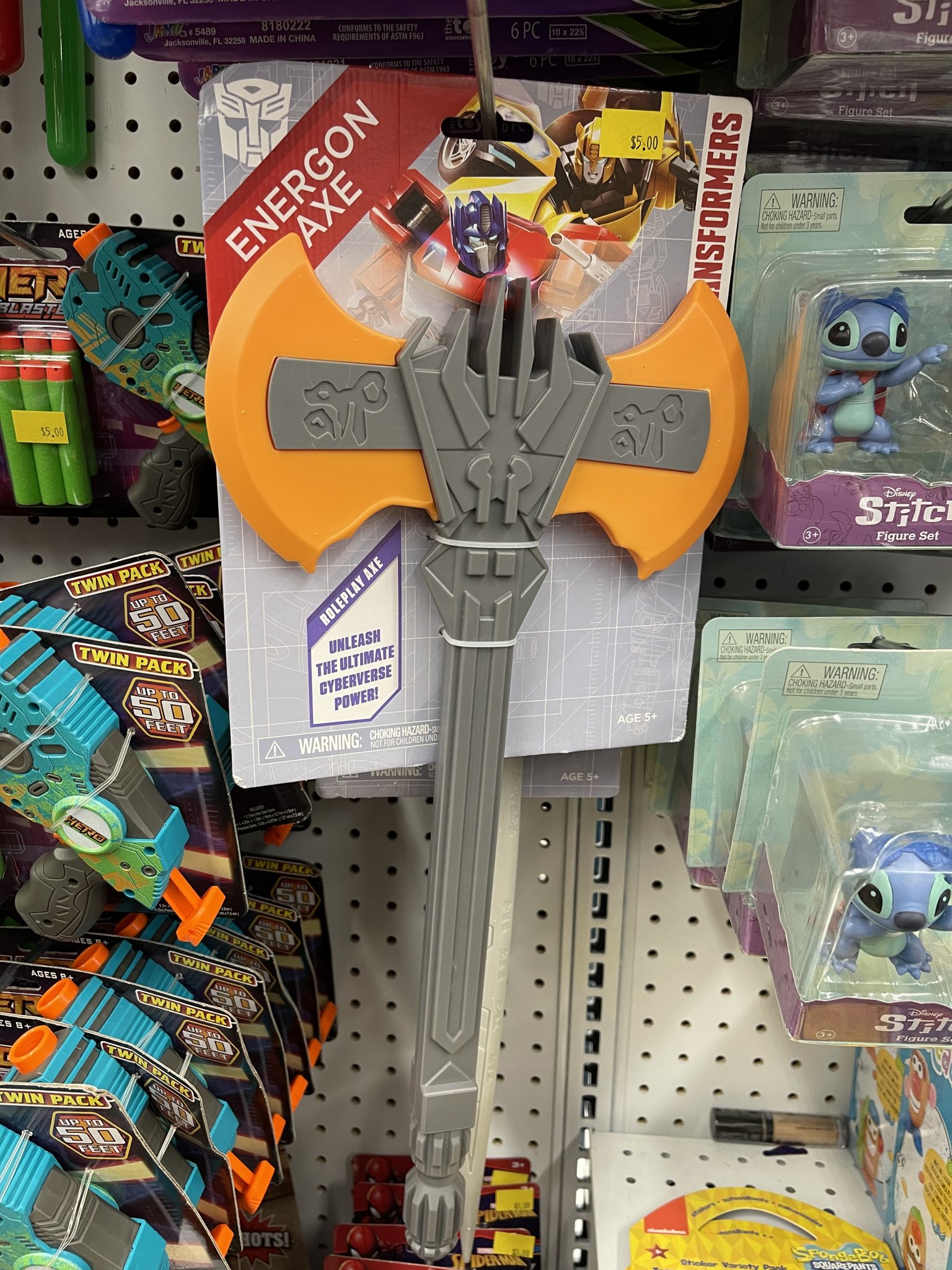 TFW2005 on Twitter "Transformers Authentics Role Play Enegon Axe & Energon Sword Found At US