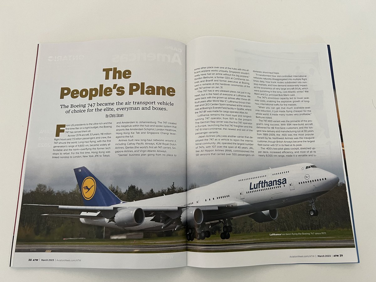 TheAirchive's tweet photo. My last tributes to the Queen of the Skies: One iconic aircraft final delivery. 3 different stories. 3 different publications. 2 different podcasts. #747Forever https://t.co/idoahK6hxB