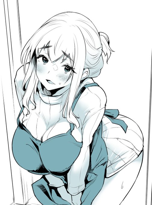 淡いグリーンが最近好き えっち漫画に使う色としては印象どうなんだろう 