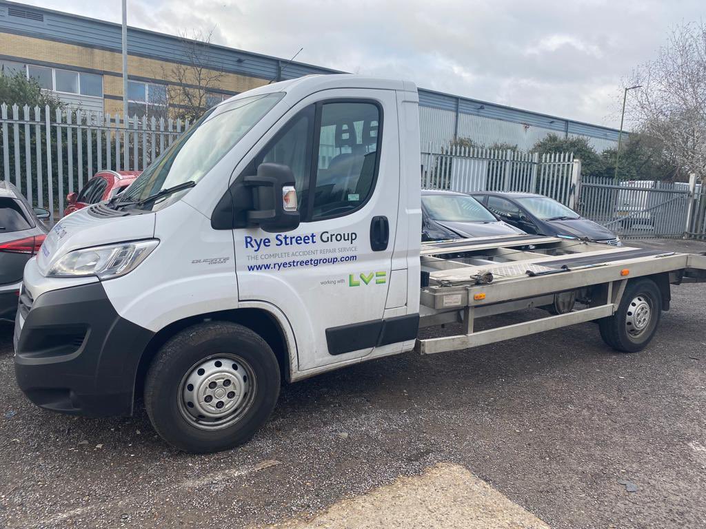 Stolen from Borehamwood on Friday 24th March at 10pm. Last seen in the Luton area. Fiat Ducato recovery truck, registration number BF68VKP. £1,000 reward for information leading to its return. Email contact@ryestreet.co.uk or contact the Police quoting crime reference 41/24313/23