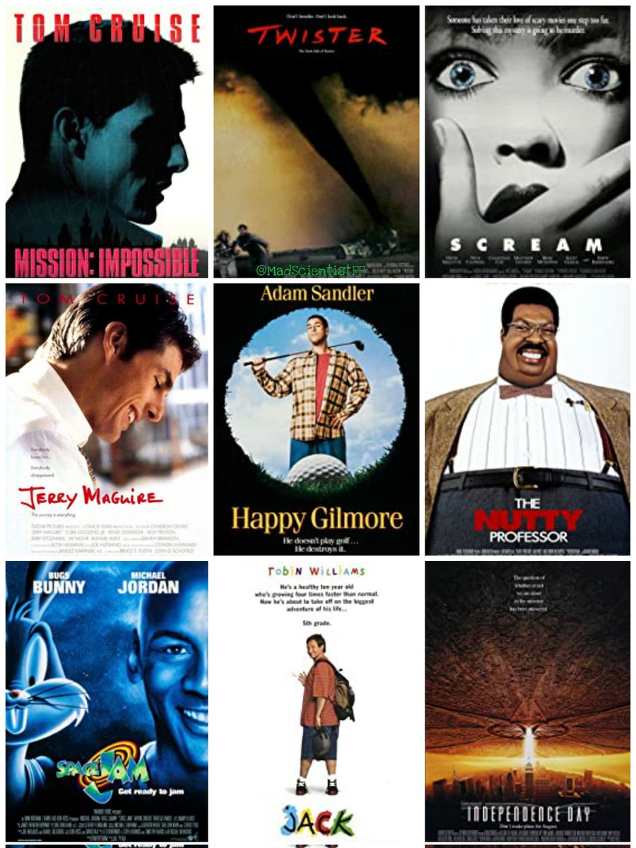 Mr. Méndez on Twitter "RT MadScientistFF Its 1996 which 2 movies are