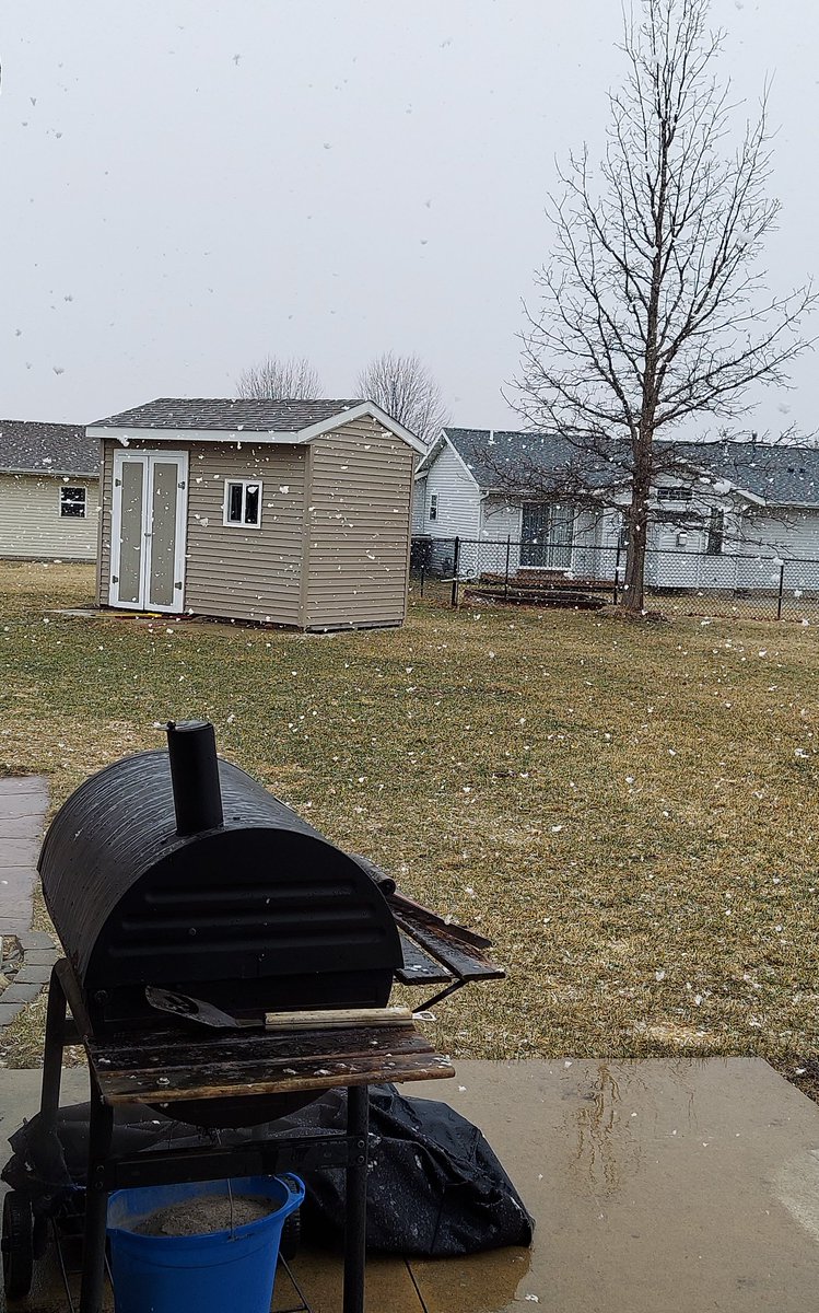 Late March grilling weather