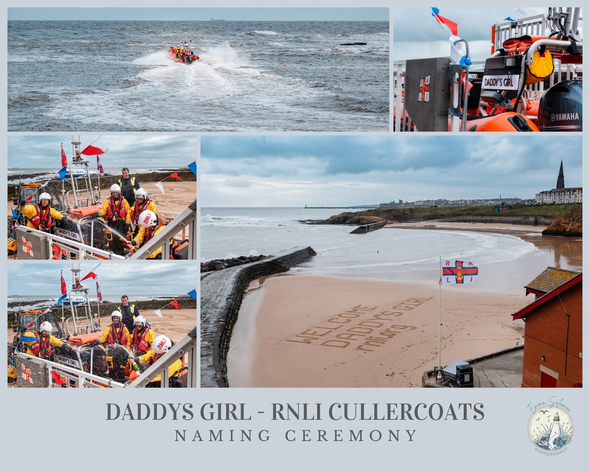 Finished my edits from this lunchtime's Naming Ceremony for the new lifeboat donated to @CullercoatsB811 @RNLI - it was well organised and quite a moving service. Still don't know why these hero's aren't paid. Few of my favs, finished off with a bit of champagne Christening!