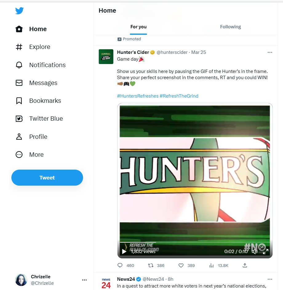 Chrizelle's tweet photo. @hunterscider https://t.co/yOVo2PwCf0