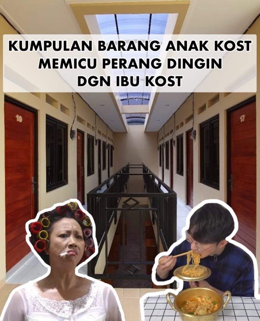 BARANG MULTIFUNGSI SUPAYA BETAH DI KOST-AN

— a thread