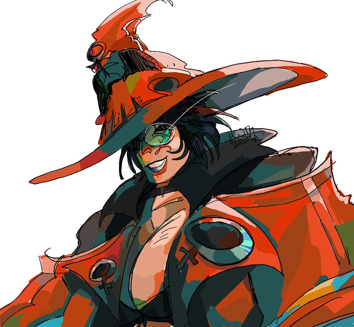 I-NO fanart 🎼🎸 #GUILTYGEAR #GuiltyGearStrive #GGST