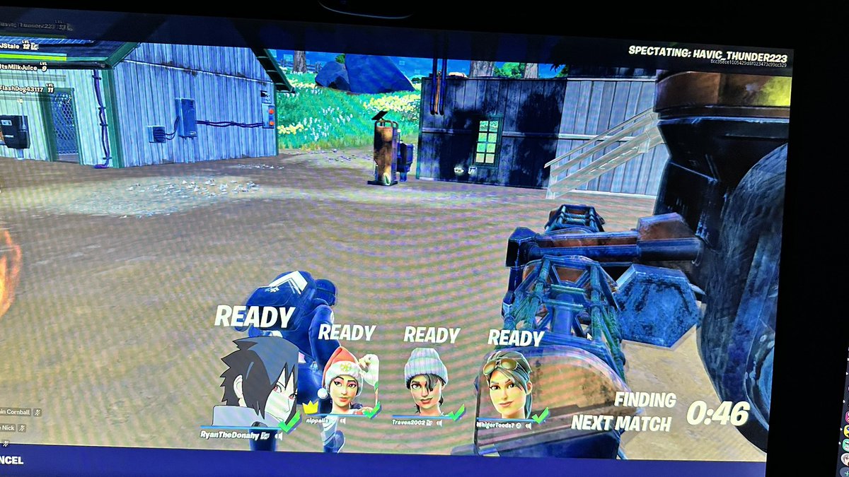 DonahyRyan's tweet photo. Fortnite with @MattLabenzwx @travenletterman @NicholasMandel https://t.co/AXPu2O63Hh