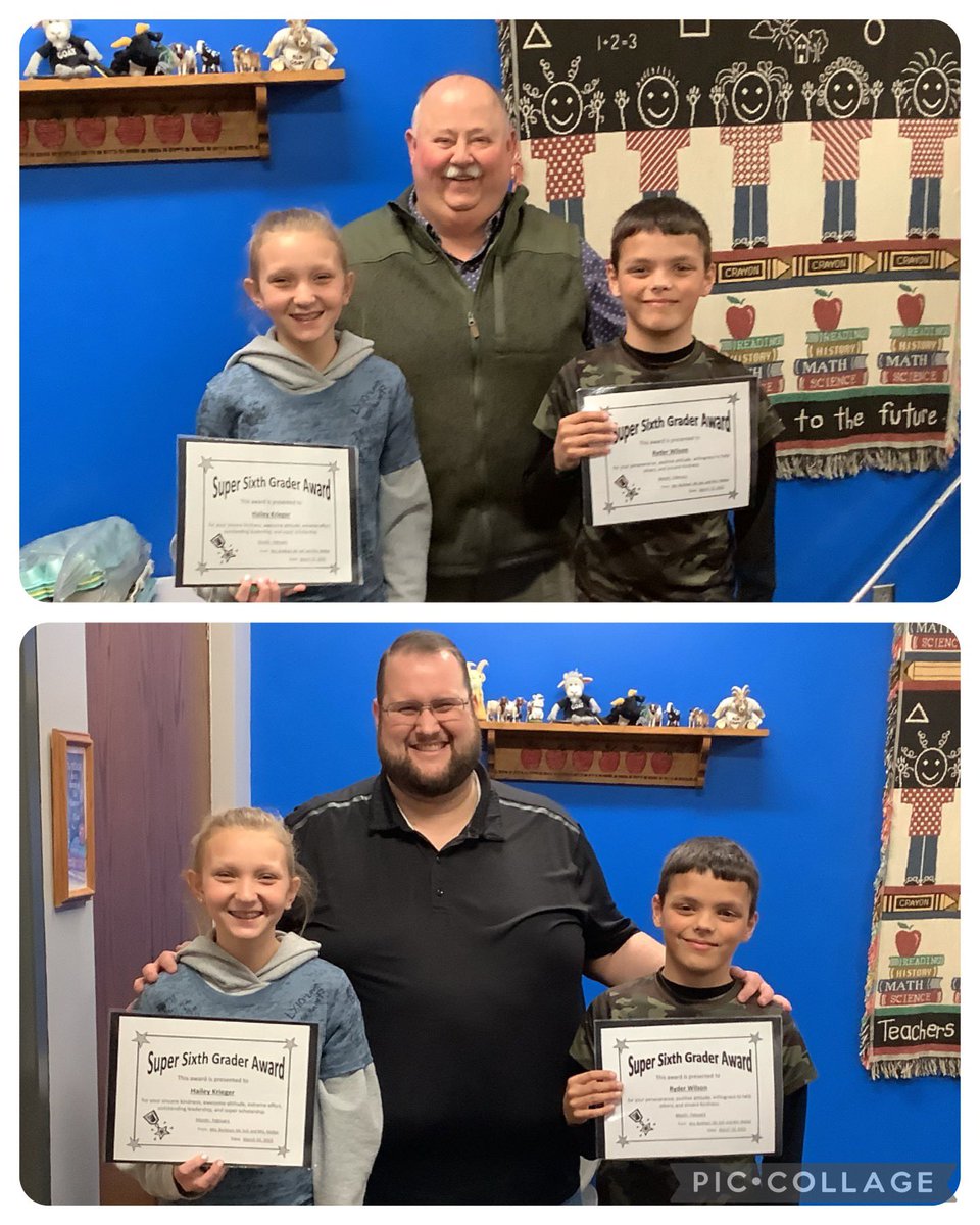 No beauty shines brighter than those with a big heart! Congrats to these two Super Sixth Graders <a href="/ndeschargers/">North Elementary</a> ! ❤️💙💛🏆#TrueChampions #BeautifulSouls #HeartsOfGold #LetYourLightShine #ThankfulForYou #ndeschargers