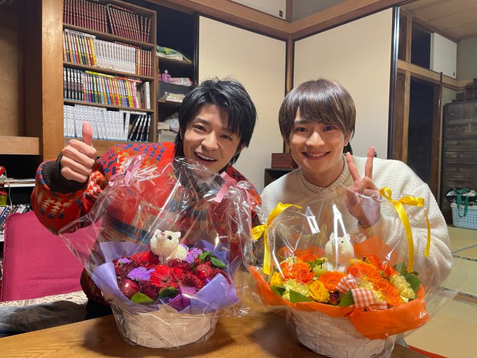 岸優太＆浮所飛貴『すきすきワンワン！』撮了　最終回は「バスタオル必須でございます！」（写真 全3枚） #岸優太 #Kin