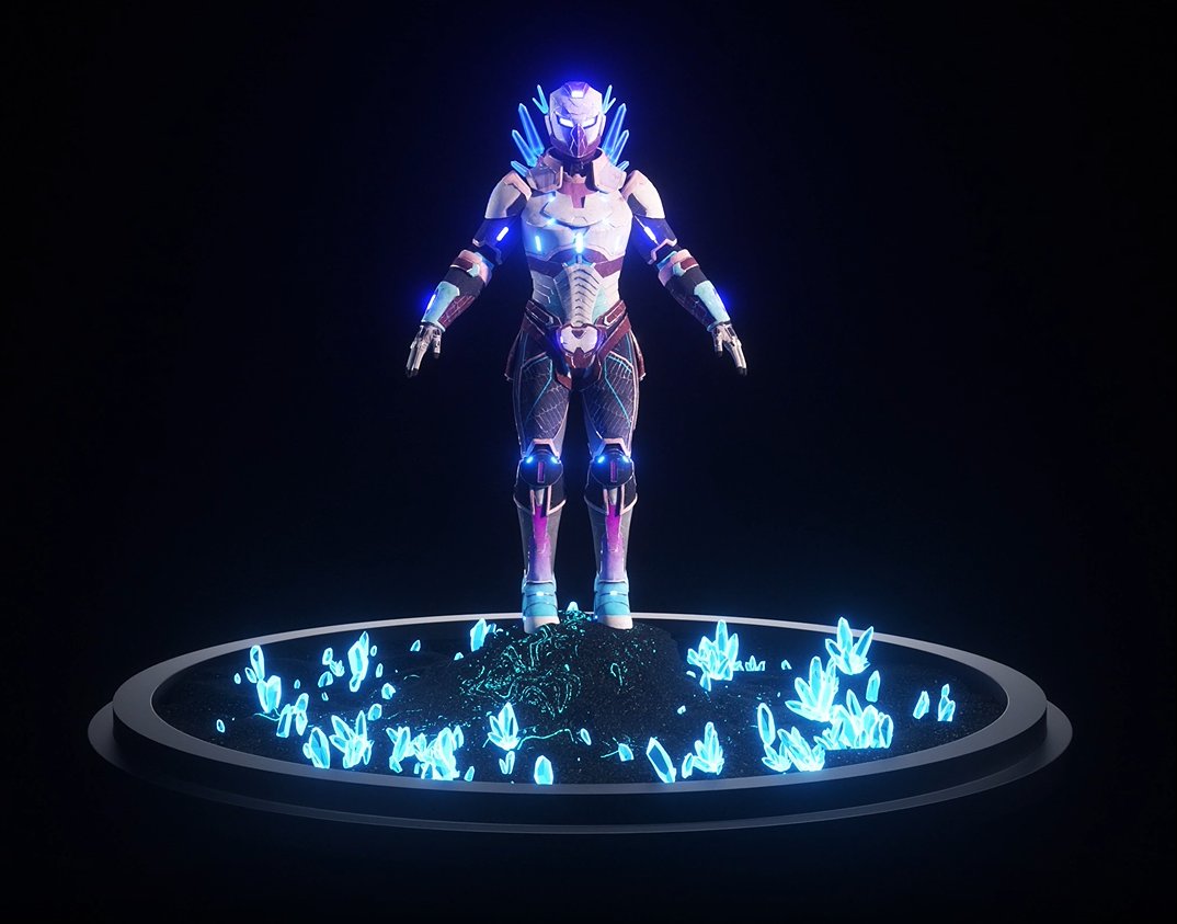 #NFT #GoLegends #3D #NFTCommunity 
<a href="/MetaLife_/">Meta Life</a> @MetaConnect_ 

Well Seems Like a got Lucky for once, managed to mint this amazing looking Celestial Armor from the new <a href="/metalegendsnft/">Meta Legends</a> Armor collection , First one minted soo far, super stoked and still in shock🔥