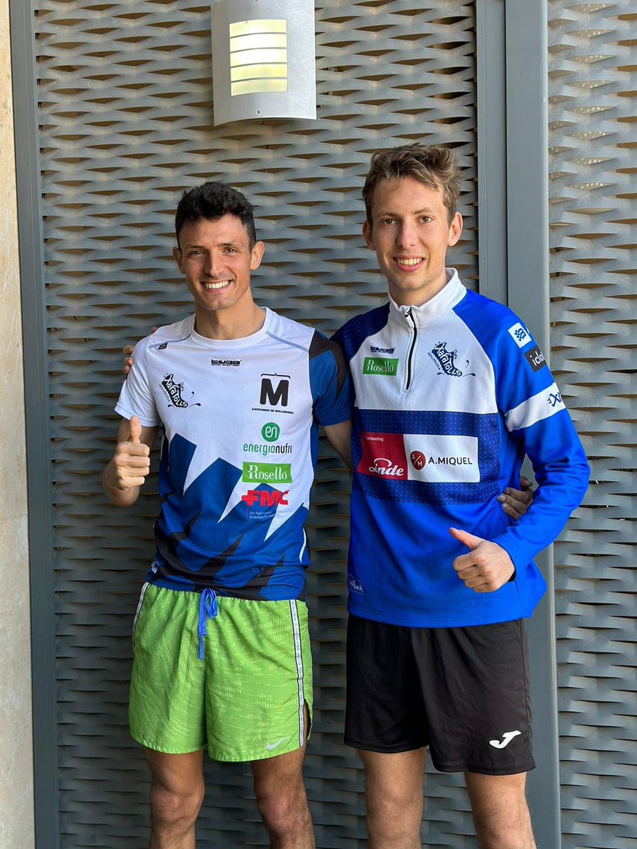 Fran2Carrillo's tweet photo. 🥈🥉🥉 - Ourense

28’50” - Burjassot

Doblet històric per Pere Mas i Axel Zarranz al 3000mll amb 8’48” i 9’05”

Bronze de Maria March al 600mll amb 1’36”96

28’50” de Xavi Badia als 10.000mll https://t.co/eouTjBejv8
