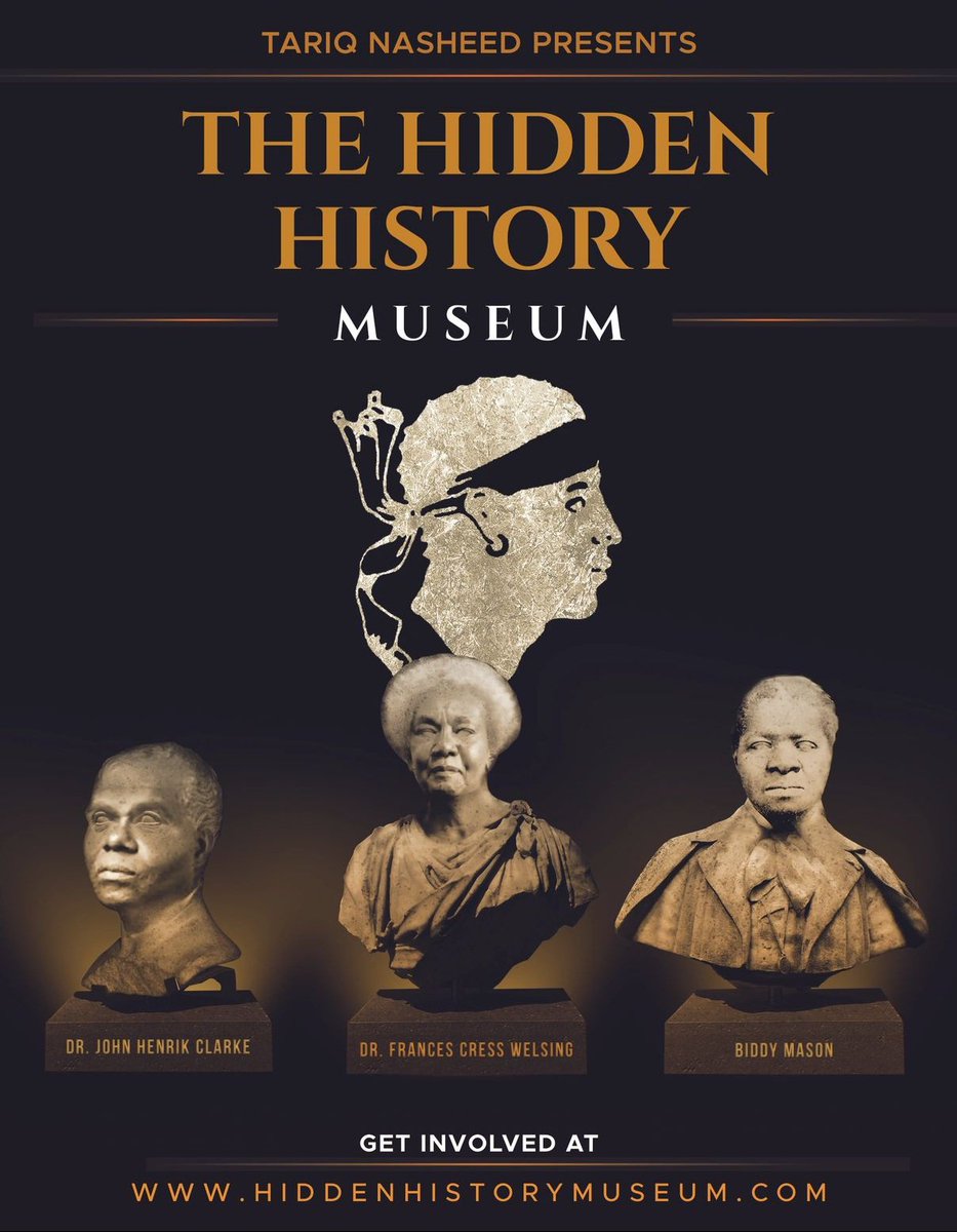 @DeeTubman2 @tariqnasheed @AngeliqueBates 💯 ✊🏿
The Hidden History Museum
hiddenhistorymuseum.com