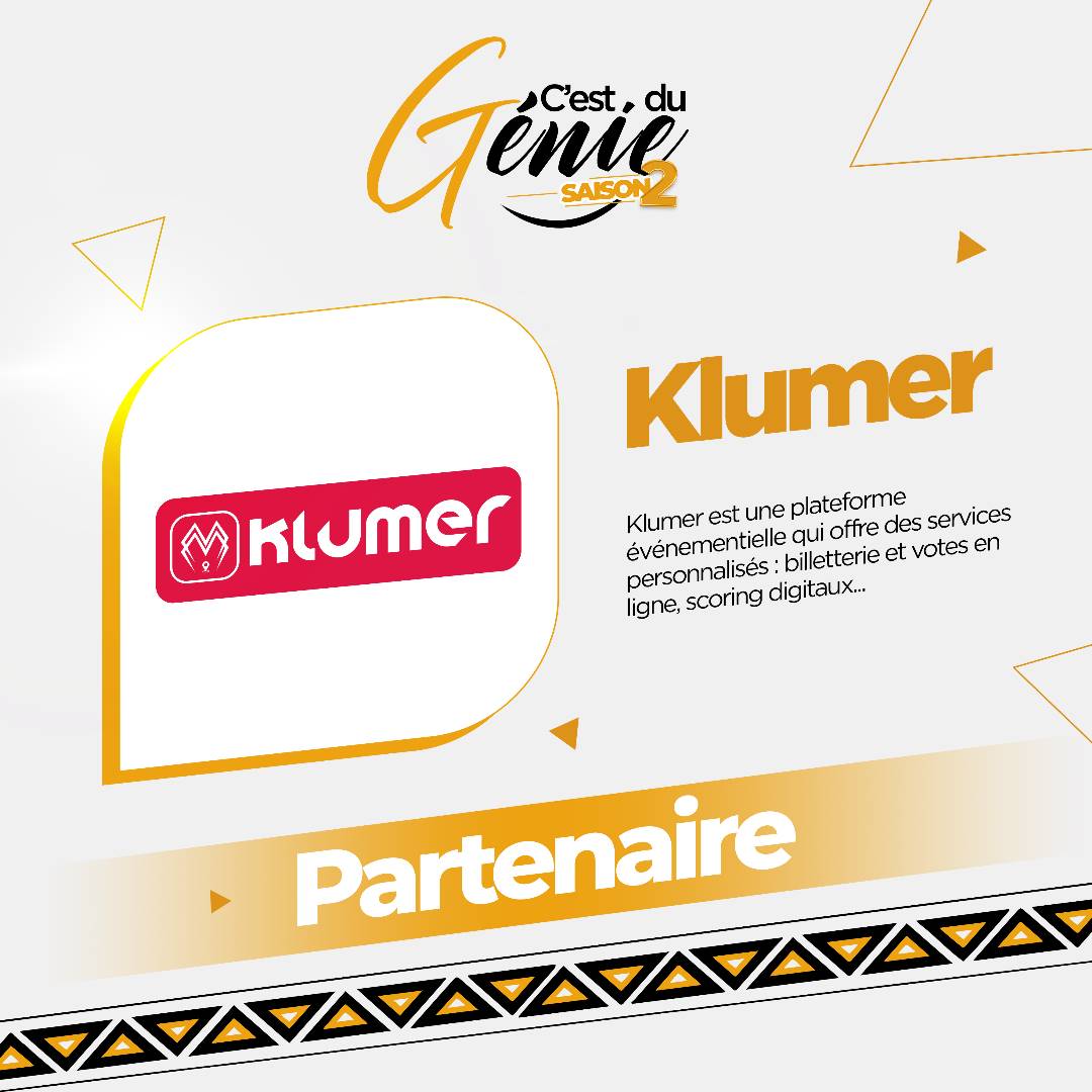 klumer_co's tweet photo. Rendez-vous pris pour tous les matchs de C'est du Génie saison 2 avec le partenaire du scoring #Klumer
#PourLeTogo
#klumerscore #cestdugenie https://t.co/77IttV3Y8s