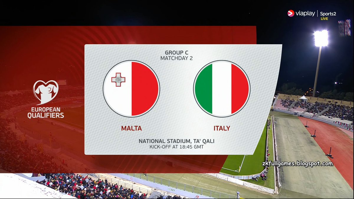 Full match: Malta vs Italy