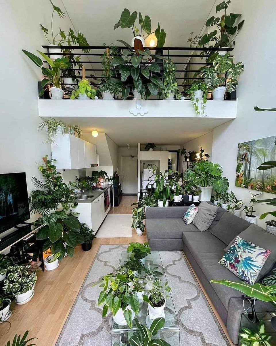 INTERIORPORN1's tweet photo. this apartment looks beautiful 🍃 https://t.co/XES2z35M4I