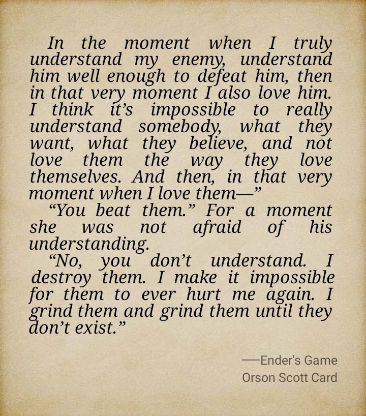 My third read.