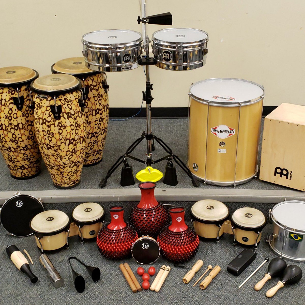 This week we welcome Juno-nominated percussionist Joaquín Núñez Hidalgo for workshops on Latin percussion. JCI students will experience the instruments &amp; musical traditions of Cuba and Brazil. This opportunity is made possible through the <a href="/TDSB_Arts/">TDSB ARTS Dance Drama Music Media Arts Visual Arts</a> Community Music Program.