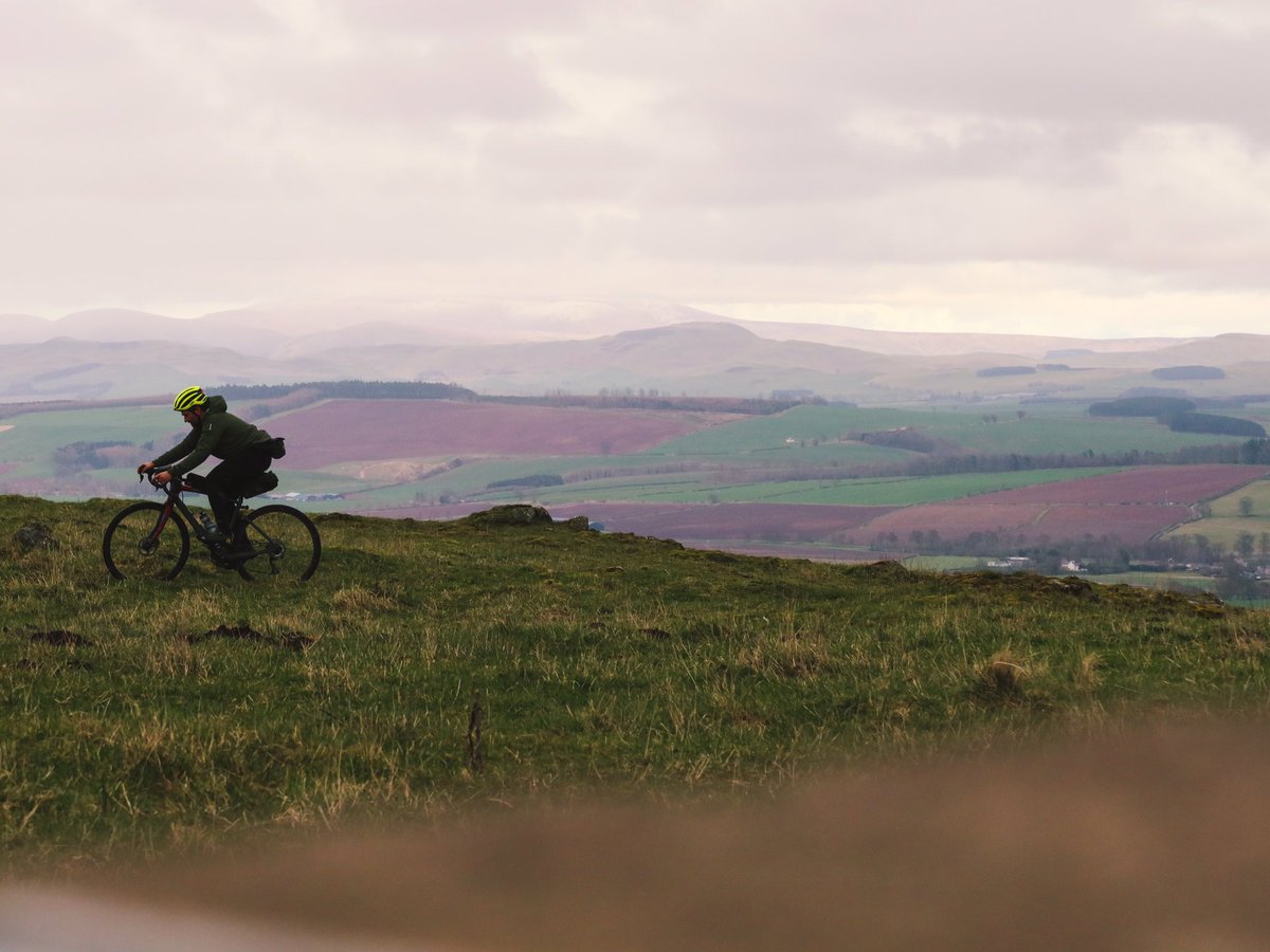 reizkultur's tweet photo. Today’s ride, last check in GPX files for ‘Bikepacking Scotland’ - a beautiful loop from Tweedbank to Jedburgh &amp; back. Route no. 03 in the new book Pre-orders are now open here: https://t.co/1Baa2GxLuz https://t.co/mt0bOfKAaz