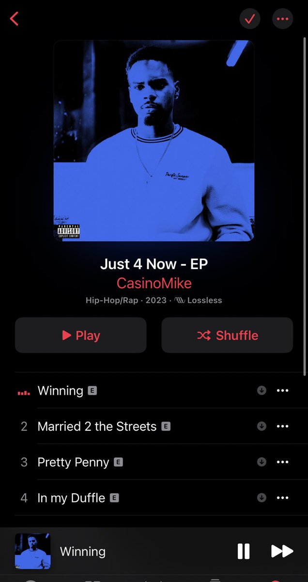 CasinoMike0's tweet photo. “ Just 4 Now EP “ Out Now🌪️‼️ more music coming🫰🏾 https://t.co/nKznoMGwE1