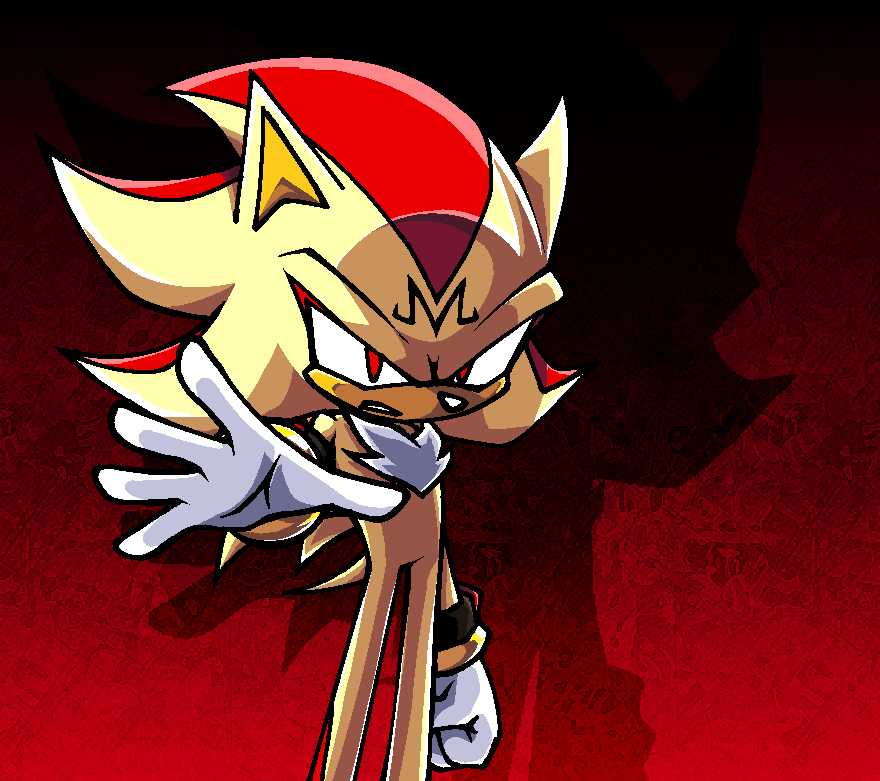 1 Shadow The Hedgehog Fan on X: Super sonic 3😈😈😈