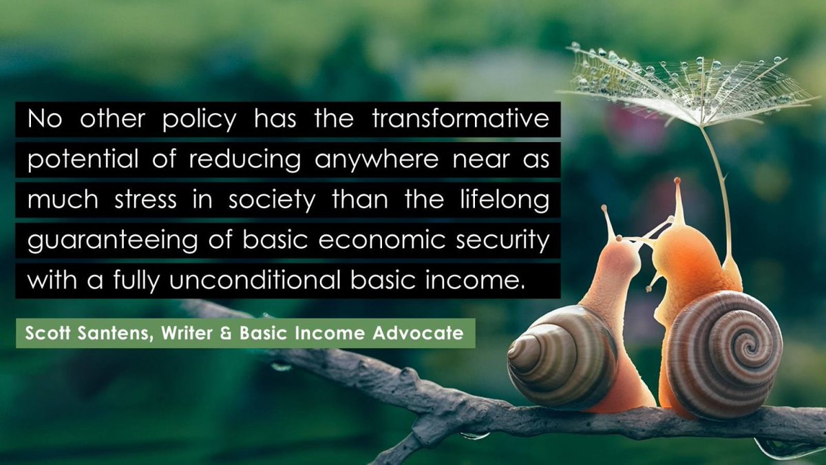 BaseIncomeQuote's tweet image. #BasicIncome removes unnecessary stress.