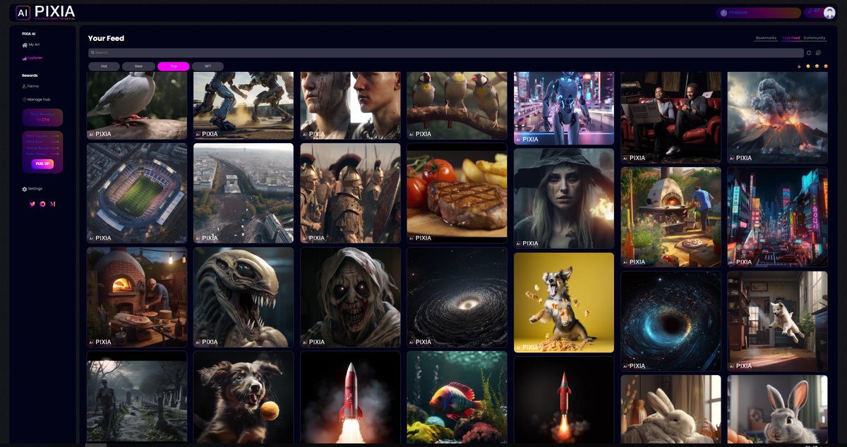 Hayess5178's tweet photo. The art work #Pixia #Ai is creating is amazing. Soon you will be able to ask it to create cool artistic videos also🔥.
$PIXIA @PixiaAi was recently added to #Binance @BinanceResearch watch list with the likes of #Verasity $VRA 🚀
All this and #PixiaAi Mcap is only 3.5m🤯
#nft https://t.co/7RUmFZxVzR