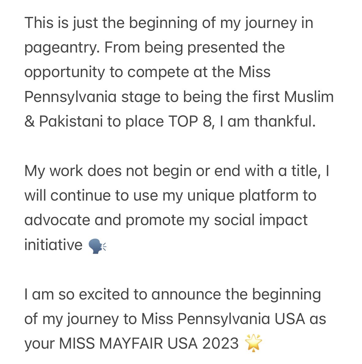 pathstosuccess's tweet photo. A little recap of my year of service as your Miss City Hall’s Outstanding Teen 2022 🌟 I have completed my year of service as Miss City Hall’s Teen 2022 &amp; I am immensely grateful for this amazing opportunity &amp; for everyone’s support 🌟✨ 

#MissAmerica #MissCityHallOT https://t.co/EUXAAEWdiL