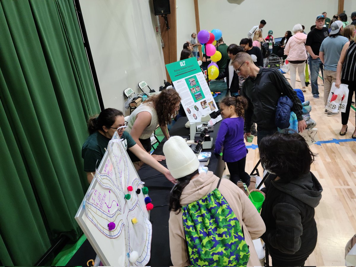 alkirk92's tweet photo. STEAMfest was a success for Biology Graduate Outreach from UNC Charlotte! @KaitlinKlotz225 @WSteamfest #STEM #BGOCharlotte https://t.co/wGYYnM1MO7
