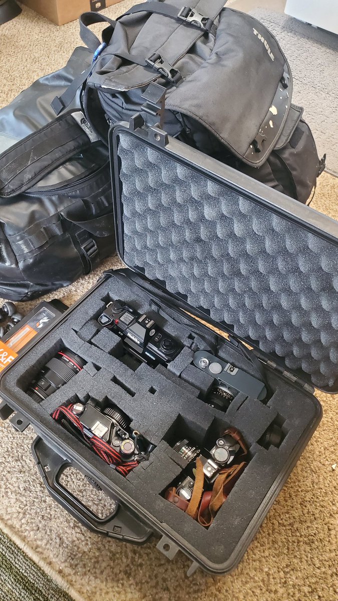 Packed and ready! ✈️