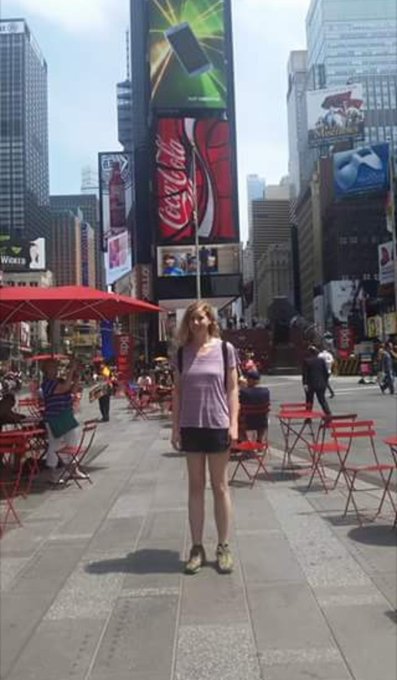 Last time we were in nyc vs this time 🥹🥹 we have grown up so much together and I could not be prouder