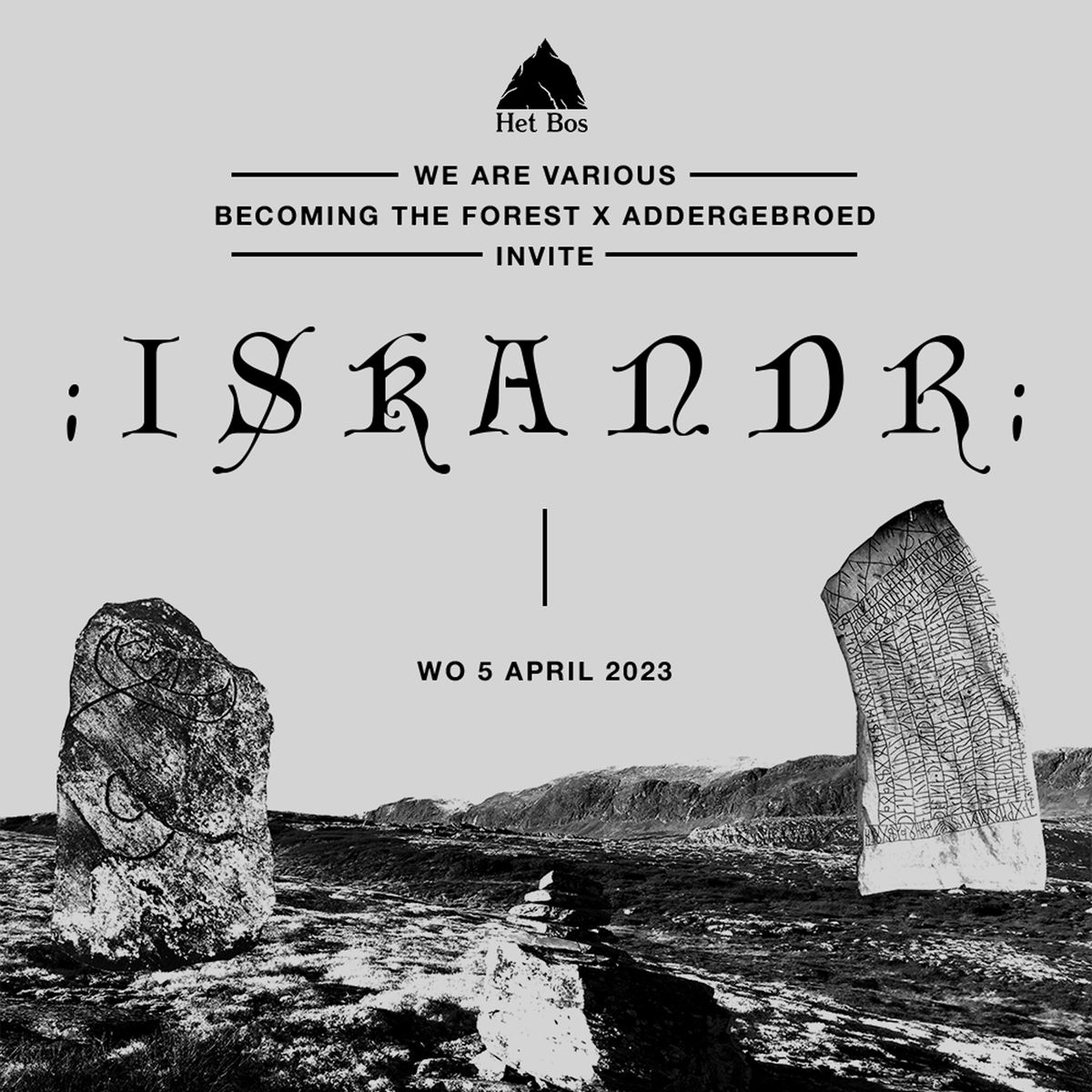 UnaOsLondon's tweet photo. So stoked for this line up! We'll (finally) be celebrating BTF issue IV with our publishers @Het_Bos in Antwerp 5th & 7th April - first for a live radio session with black metal bloggers #Addergebroed & the mighty #Iskandr, then a gig stall & exhibition by #Alexandrauppman https://t.co/FVnBgo6iMN